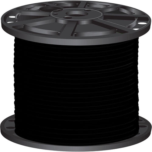 Southwire 2,500 ft. 2 Black Stranded CU SIMpull THHN Wire